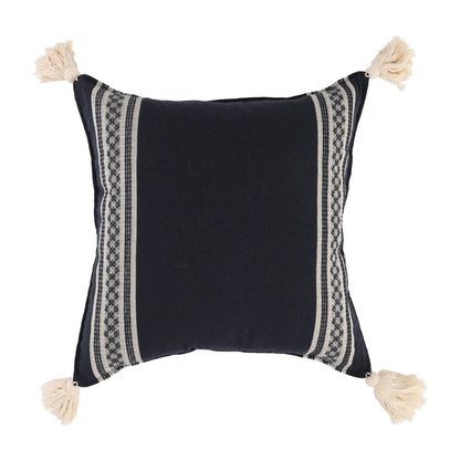 Árbol Mágico | Handwoven Cushion-COJ013-007 | Black