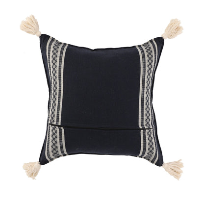 Árbol Mágico | Handwoven Cushion-COJ013-007 | Black