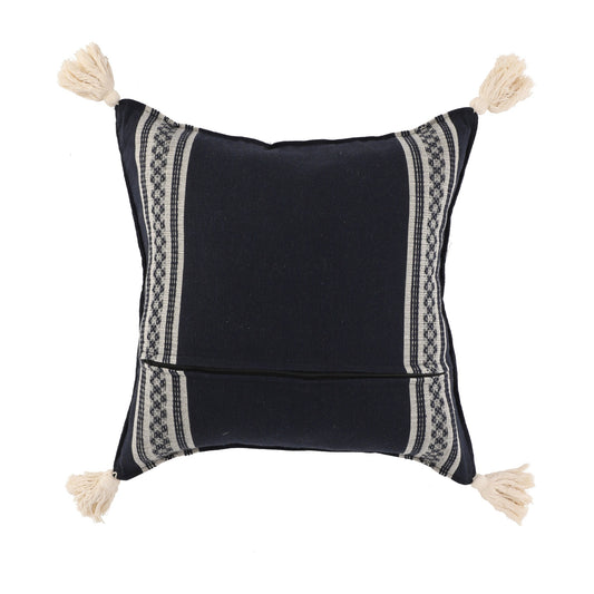 Árbol Mágico | Handwoven Cushion-COJ013-007 | Black