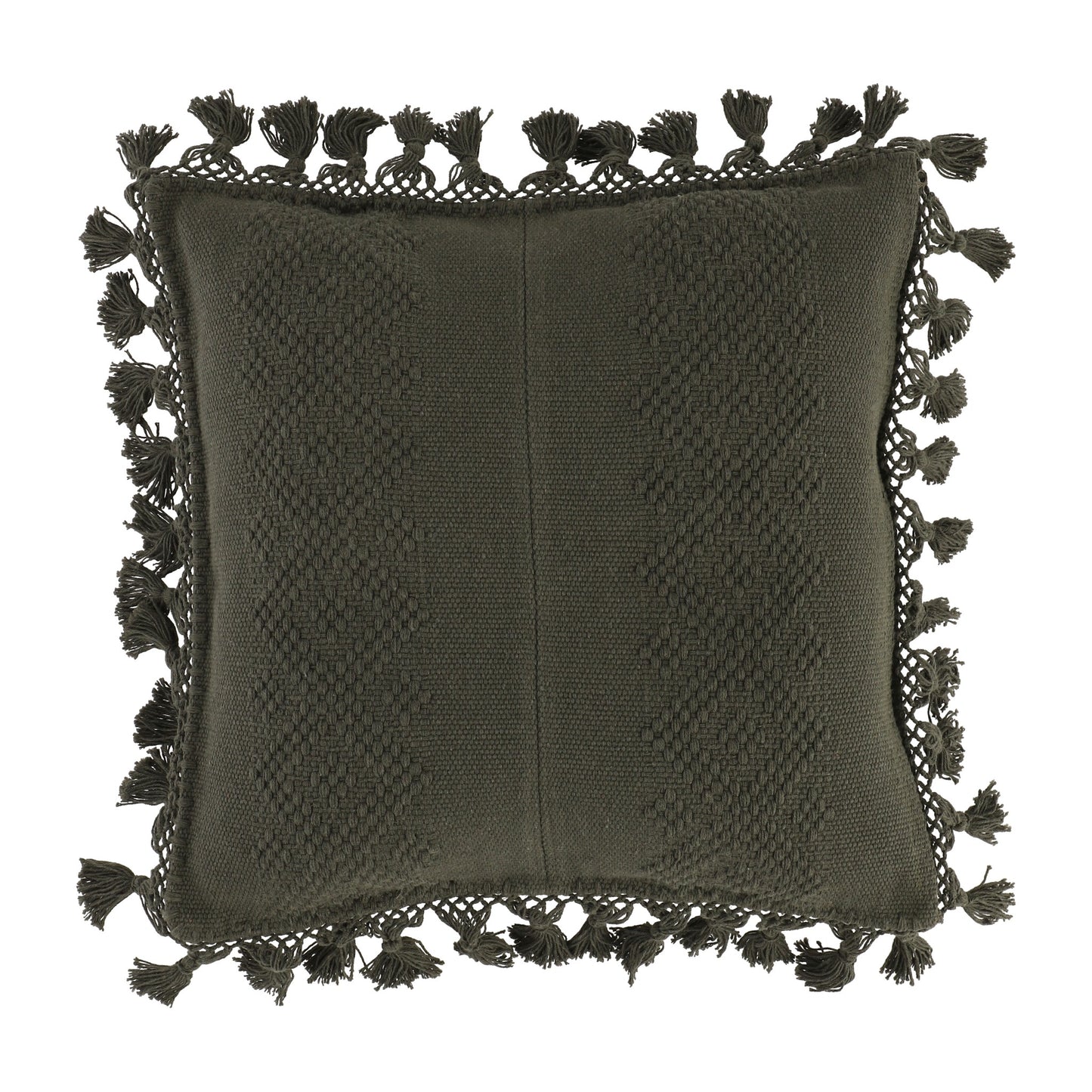 Árbol Mágico | Handcrafted Cushion-COJ014-012 | Black