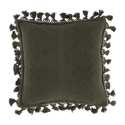 Árbol Mágico | Handcrafted Cushion-COJ014-012 | Black