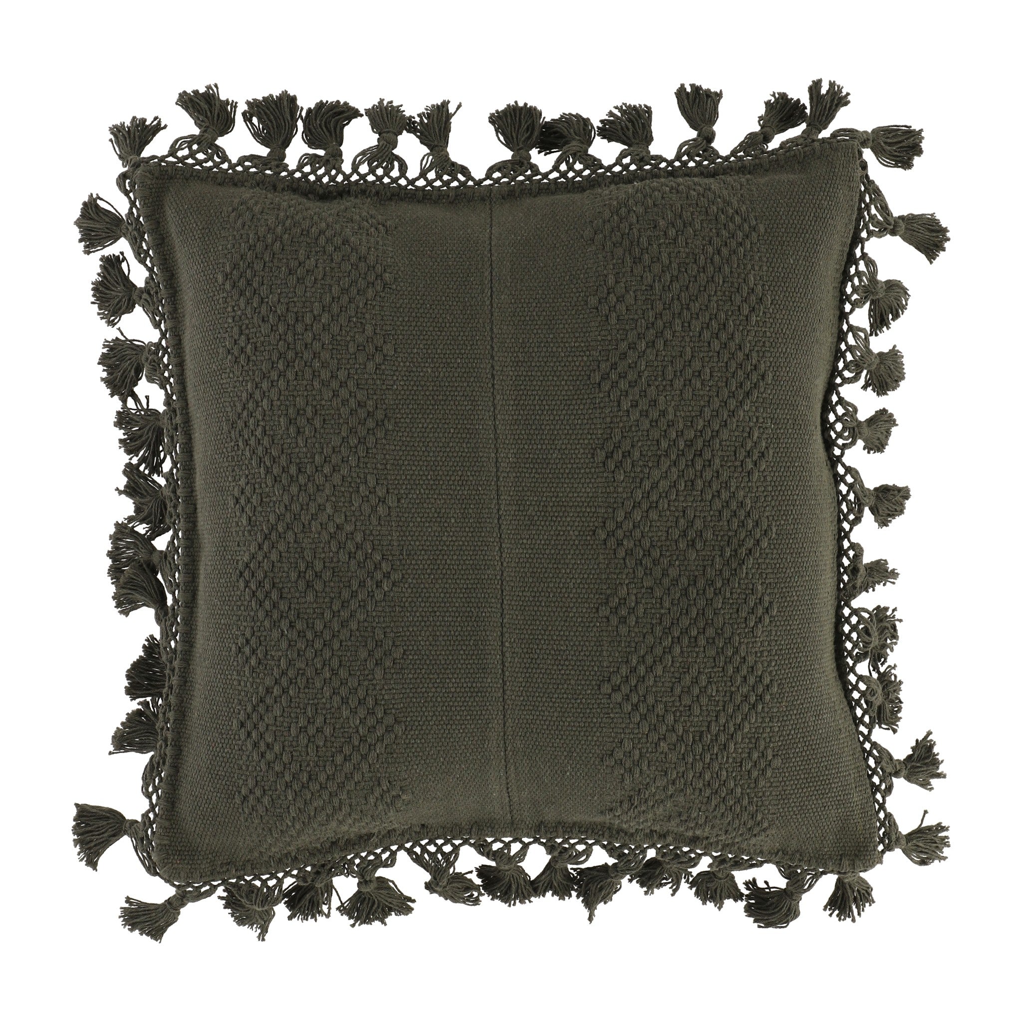 Arbol Magico | Handwoven Cushion - Backstrap loom | Square