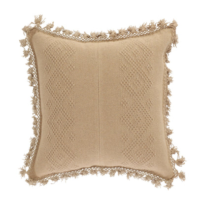 Árbol Mágico | Handwoven Cushion-COJ014-009 | Beige