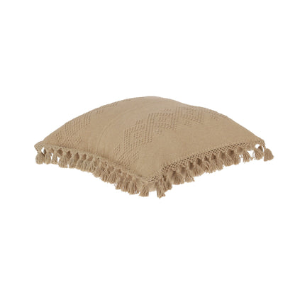 Árbol Mágico | Handwoven Cushion-COJ014-009 | Beige