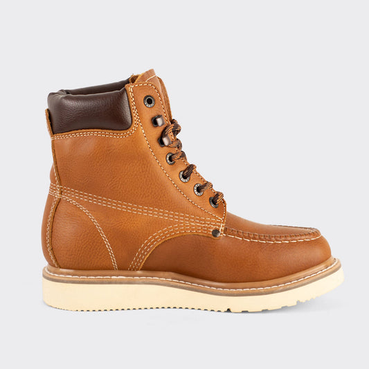 7 Leguas | Men's Maple Leather Work Boot with Light Sole | 2333-B