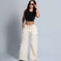 Oboe | Straight Jeans O-2004 | White