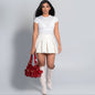 Oboe | Pleated Skirt O-6000 | Ivory