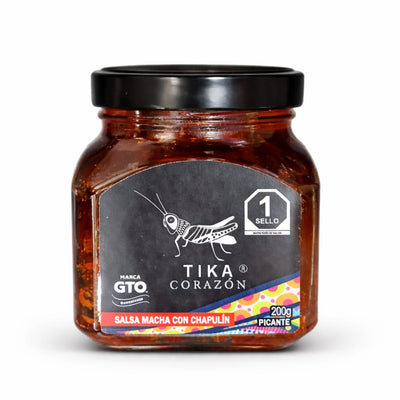 Tika Corazón | Chapulín Chili Oil Sauce | Spicy