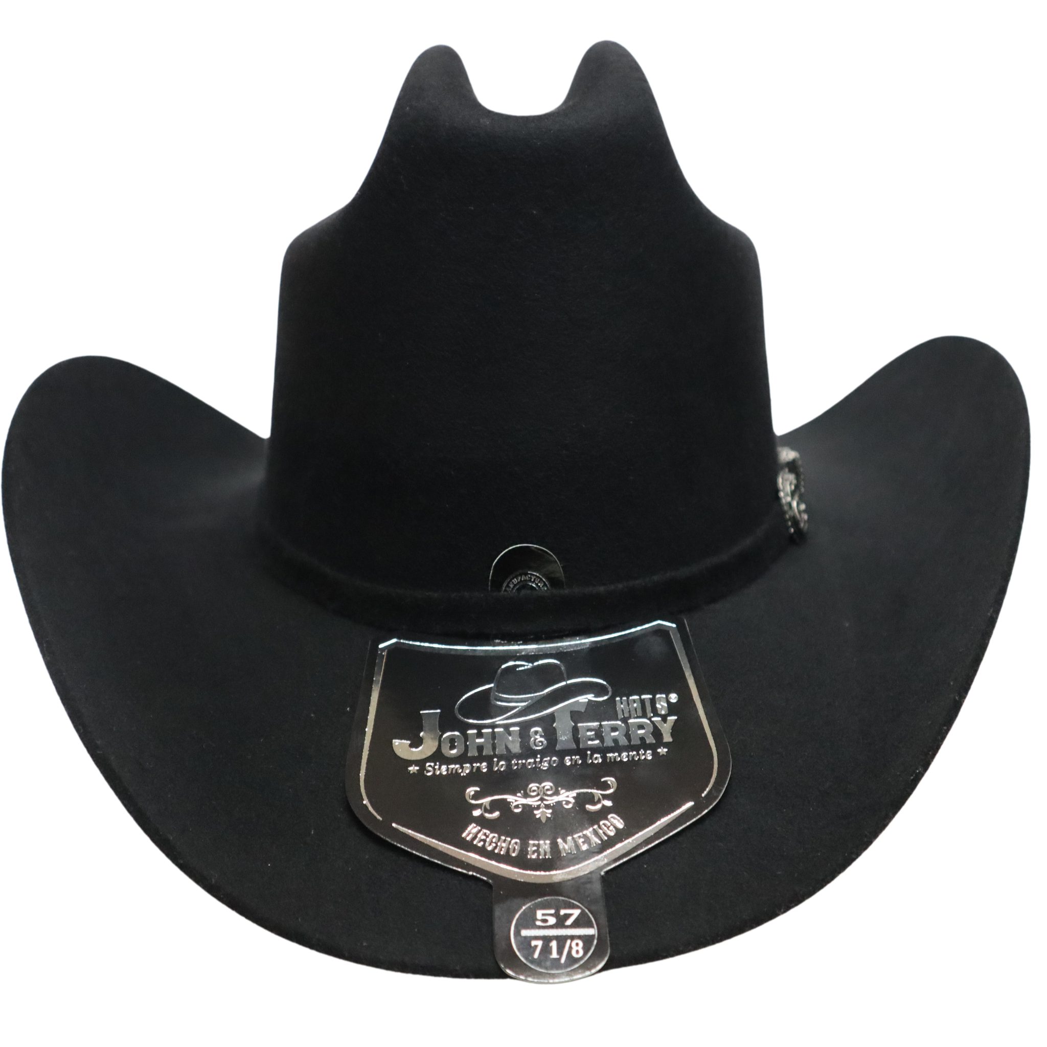 John & Terry | Stylish Chihuahua Shaped Hat | Black