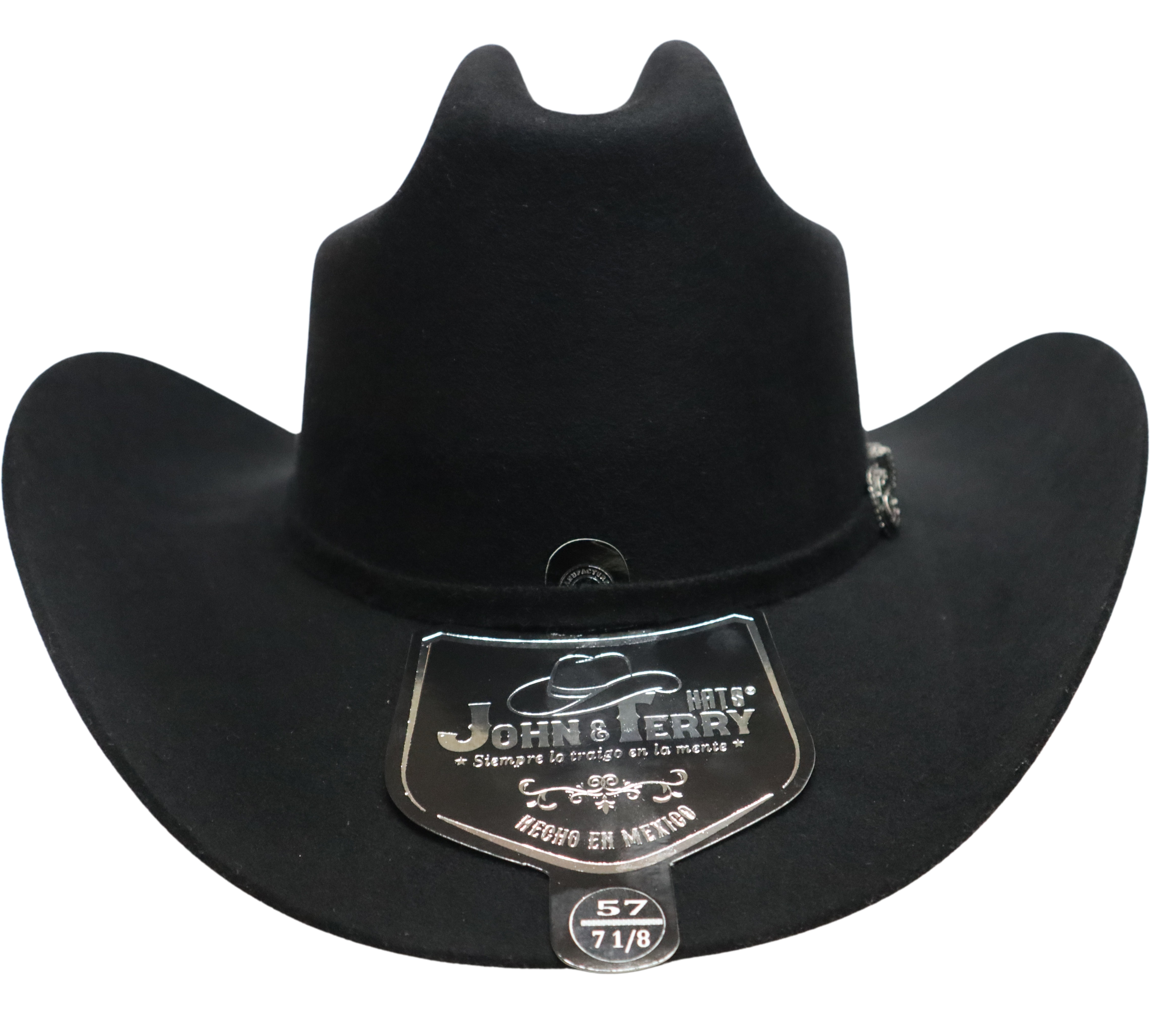 John & Terry | Stylish Chihuahua Shaped Hat | Black