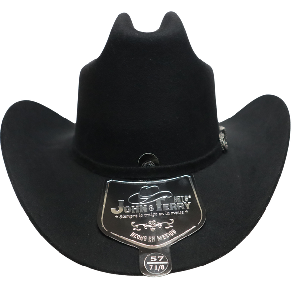 John & Terry | Stylish Chihuahua Shaped Hat | Black