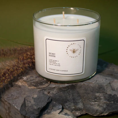 Amandier | 3-Wick Scented Candle | Secret Keeper Scent