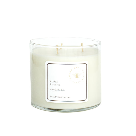 Amandier | 3-Wick Candle | Blonde Revolver Scent