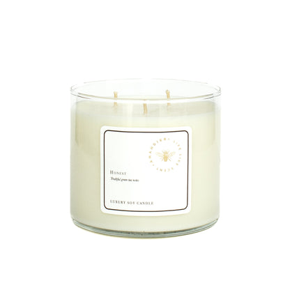 Amandier | 3-Wick Candle |  Honest Scent