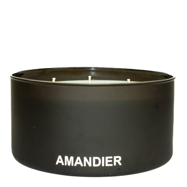 Amandier | 6 Wick Candle | Black Base | Multiple Scents