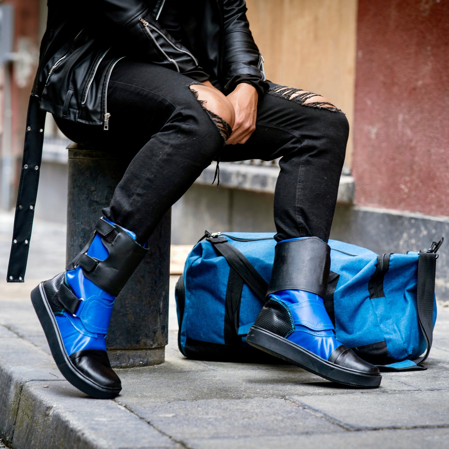Chaneke | Leather Motorcycle Boots | Guepardo