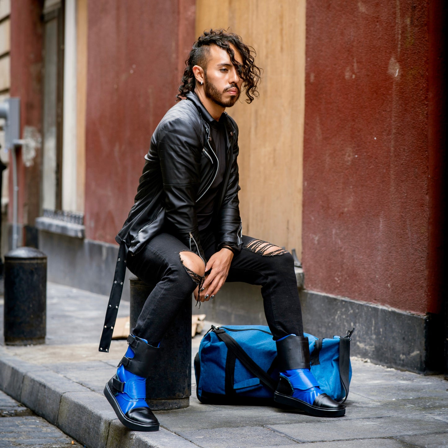 Chaneke | Leather Motorcycle Boots | Guepardo