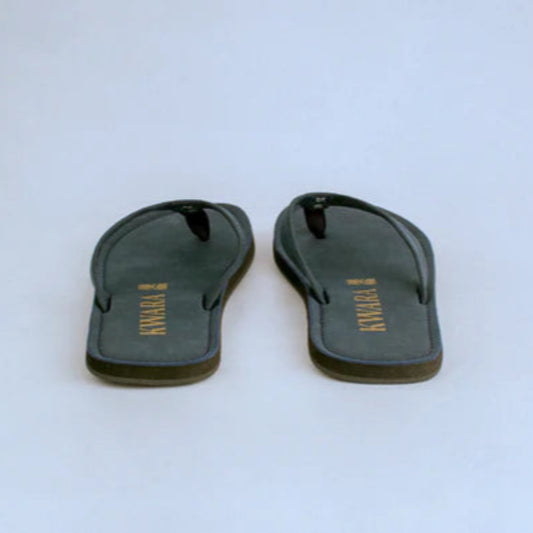 Kwara | Men's Sandal Black, Beige and Navy Blue |  Vegan Sandal