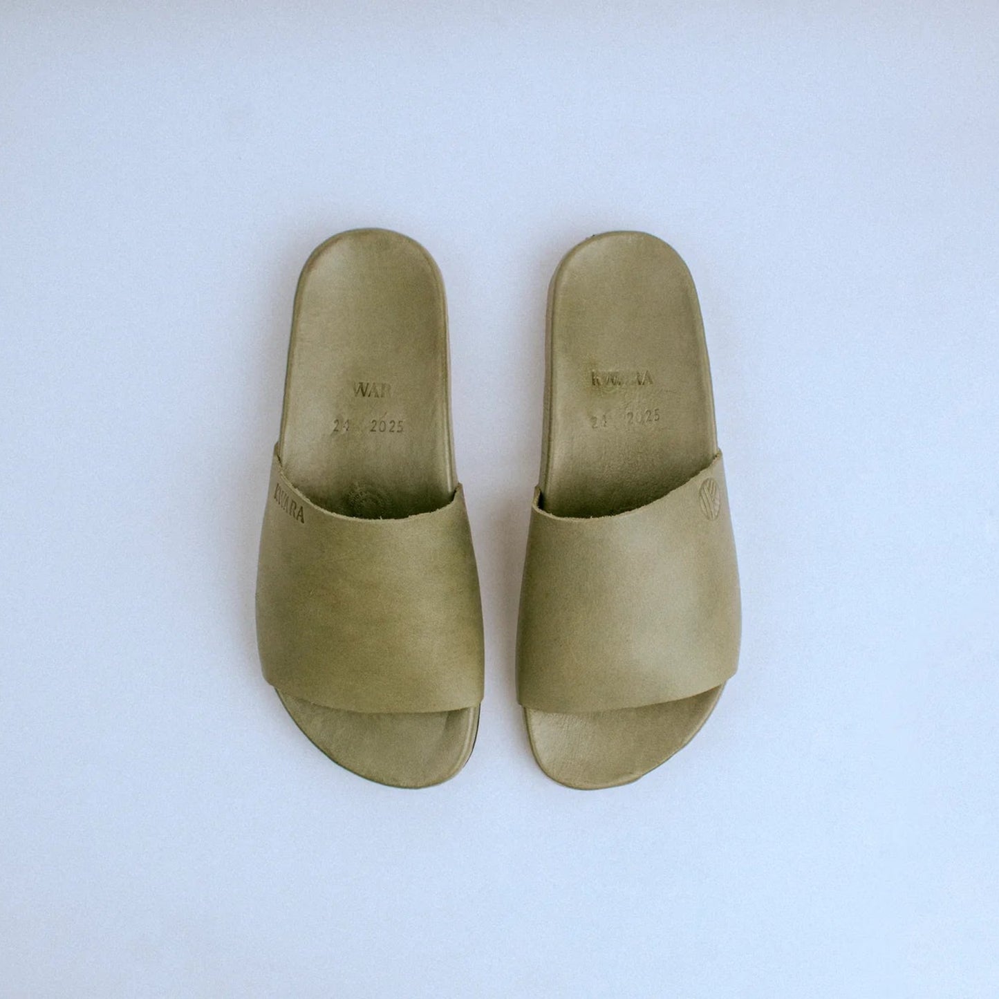 Kwara | Leather Sandals Slide | Women