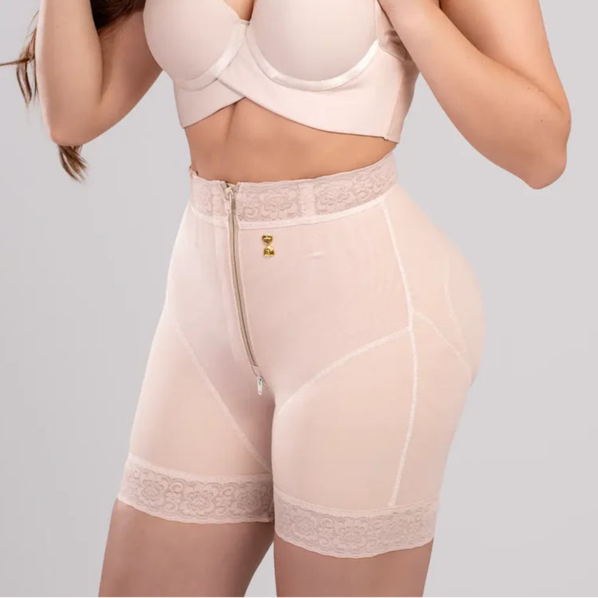 Nuit Rose | Butt Lifter Shapewear Shorts | Black, Beige, Brown
