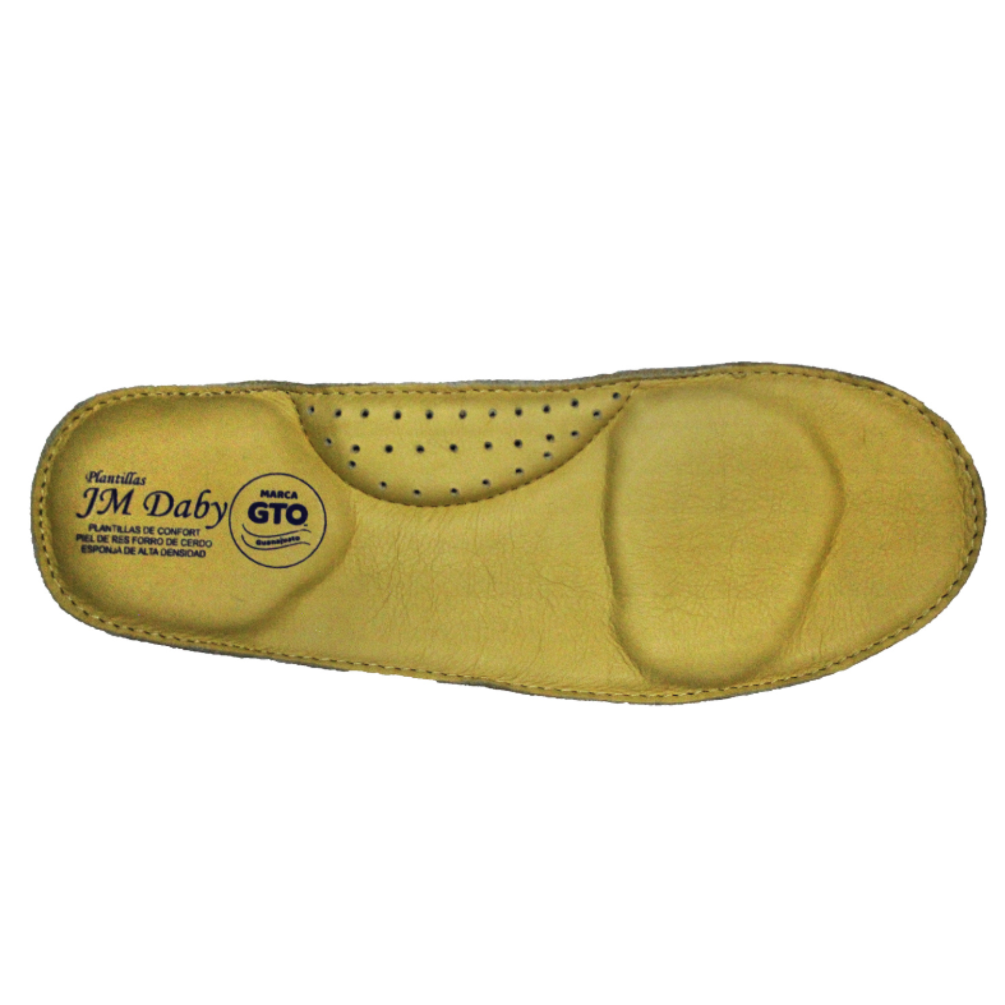 JM Daby Plantillas | Premium Leather Comfort Insoles