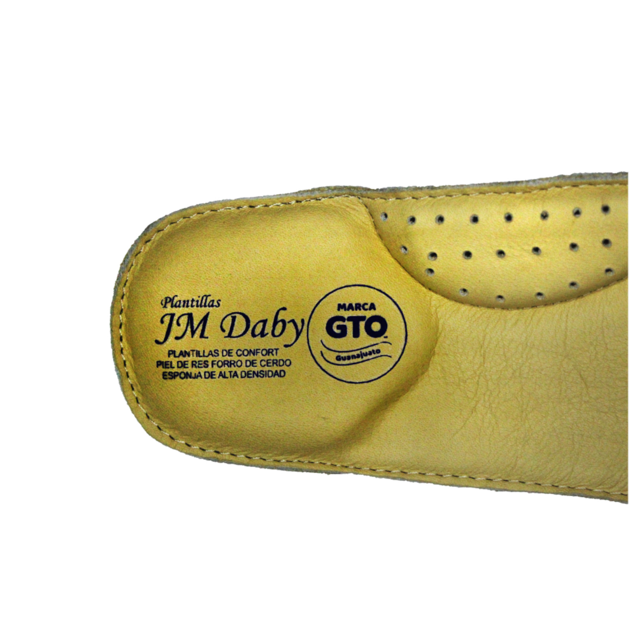 JM Daby Plantillas | Premium Leather Comfort Insoles