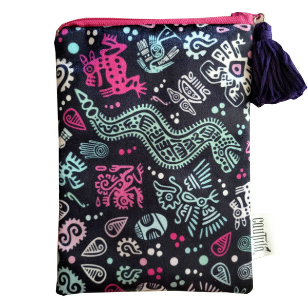 Cautivo | Azteca Pop Wallet | Black