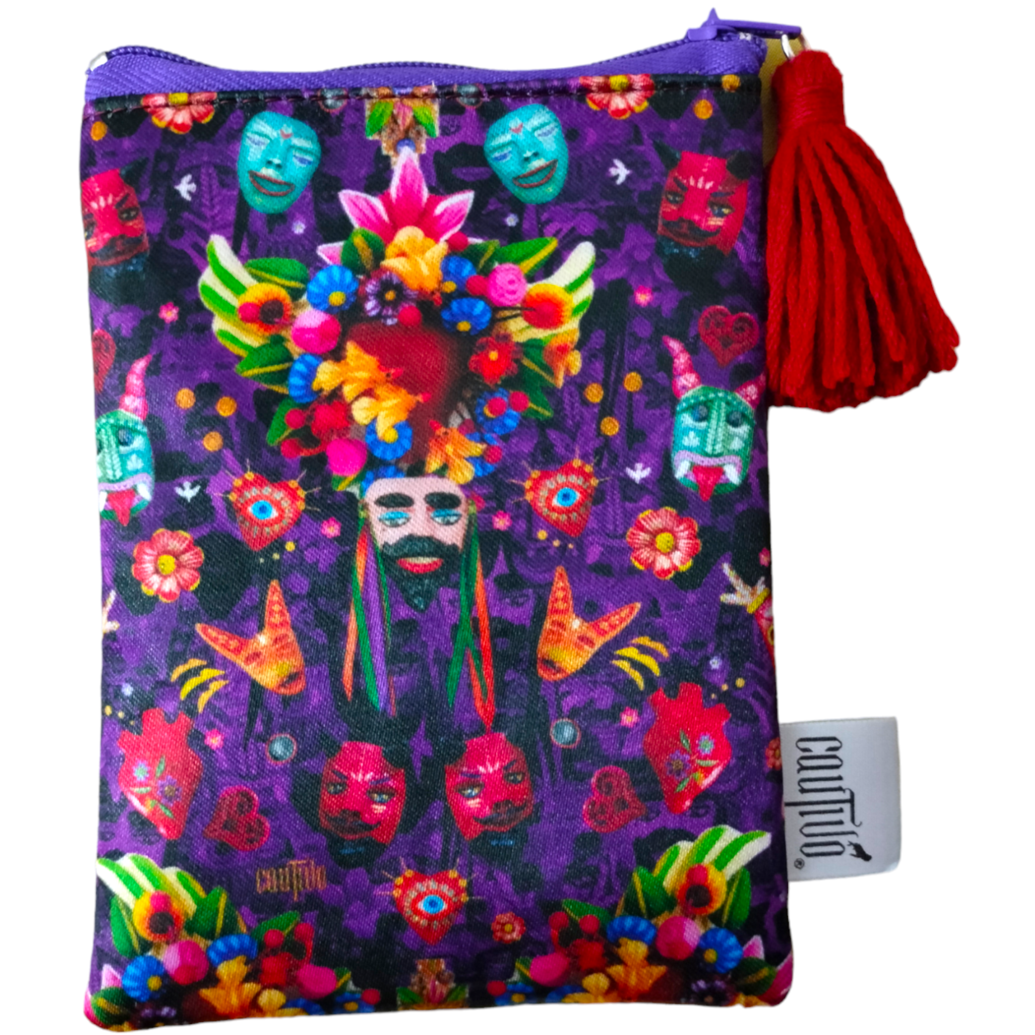 Cautivo | Máscaras Wallet | Purple