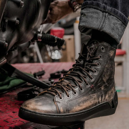 Umberto x Luce | Goose Motorcycle Sneakers