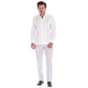 Camasha | Lightweight Linen Pants | White