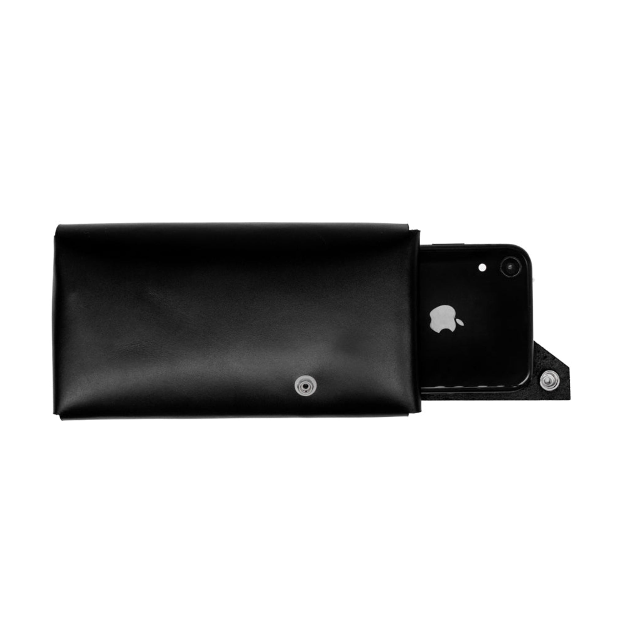 Plek | Premium Leather Phone Wallet | Black, Brown