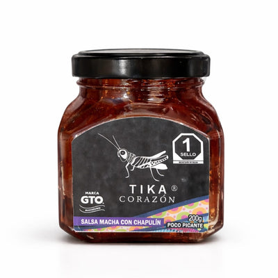 Tika Corazón | Chapulín Chili Oil Sauce | Mild