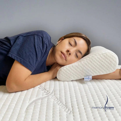 Memory Foam | Curved Travel Pillow