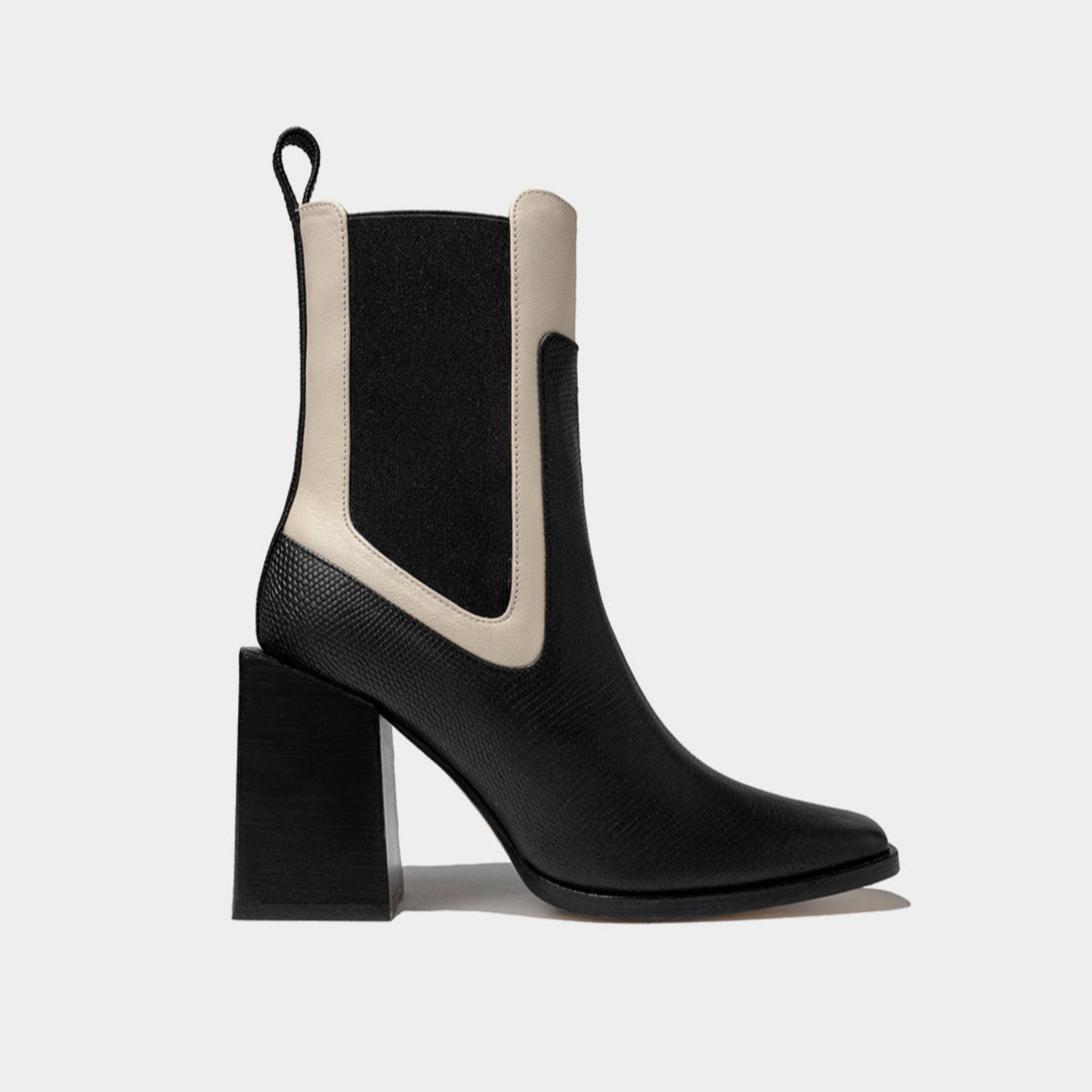 Dante | Adama Black Sand – Premium Leather Ankle Boot
