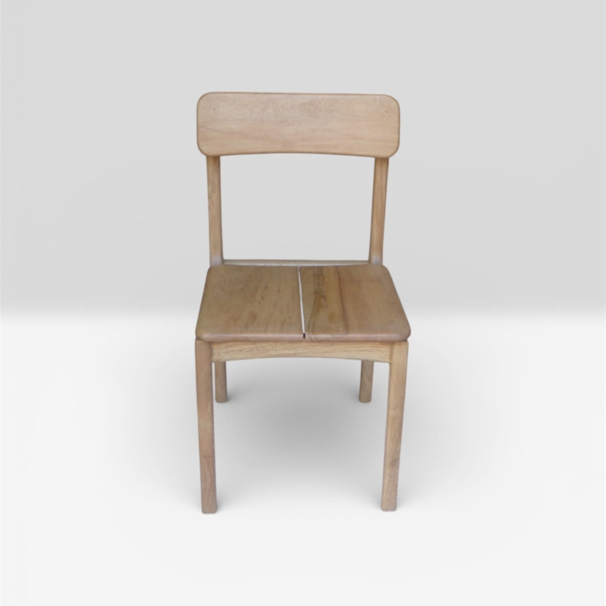 Las Puertas | Amanda Woven Jute Solid Wood Chair | Brown