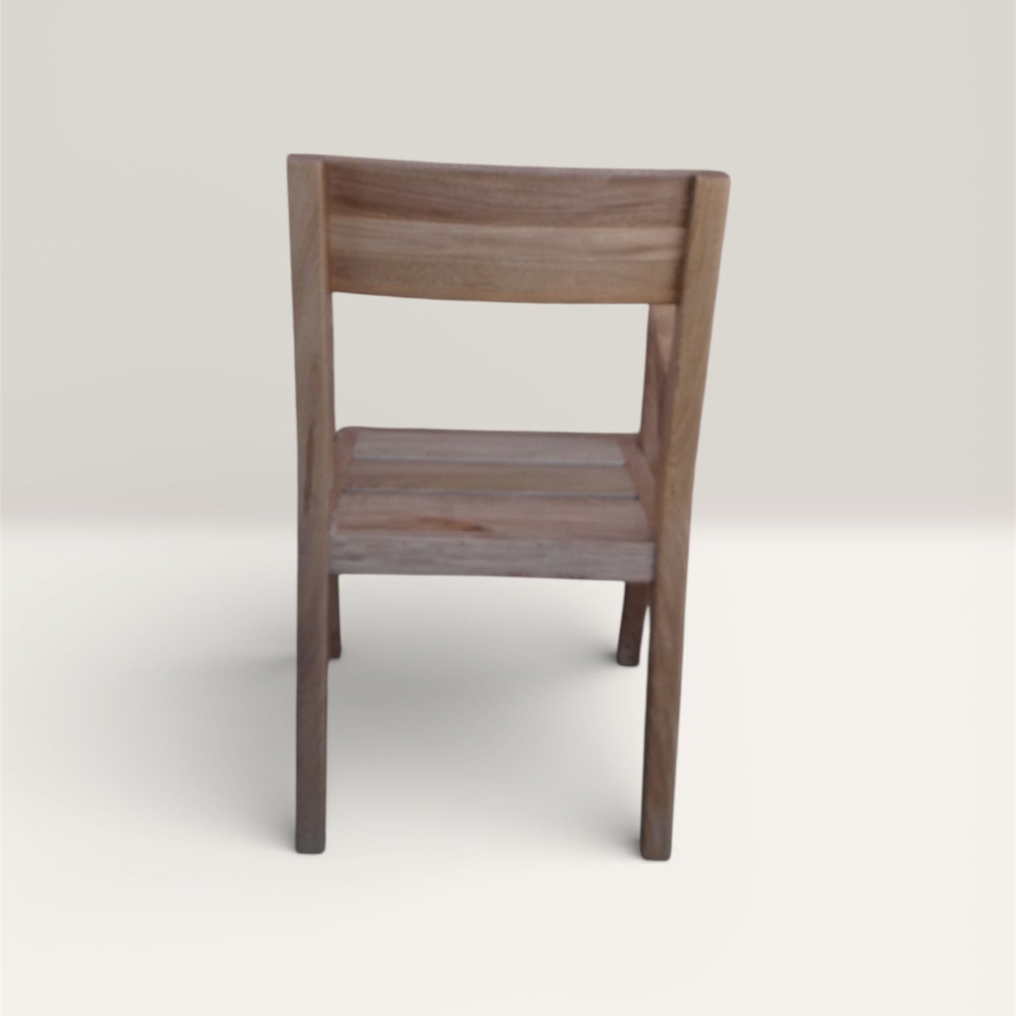 Las Puertas | Catalina Solid Wood Chair | Brown