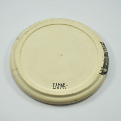 Damar | Small Dorado Tail Plate | Black Print