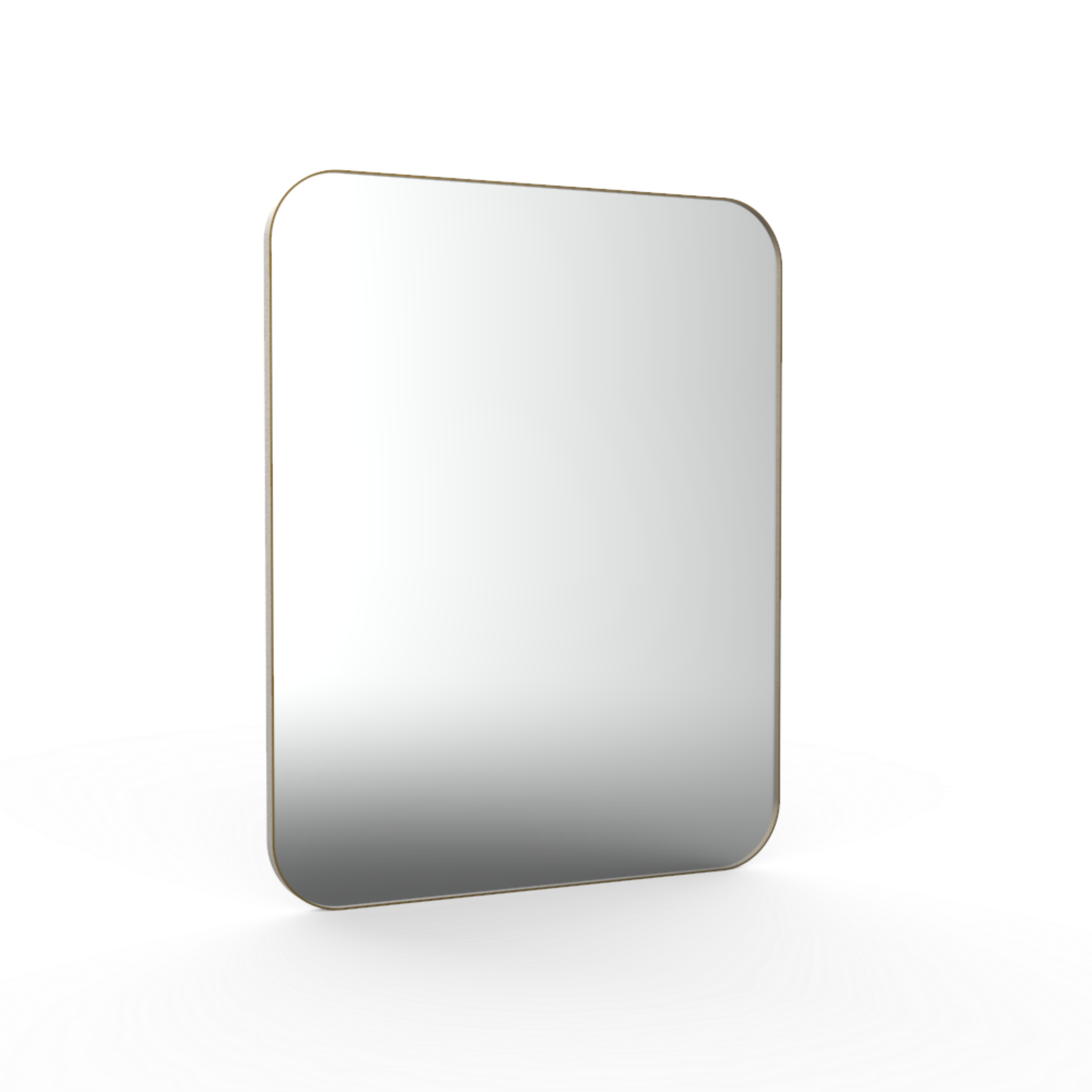 Admirror | Corpo Minimalist Mirror | Gold