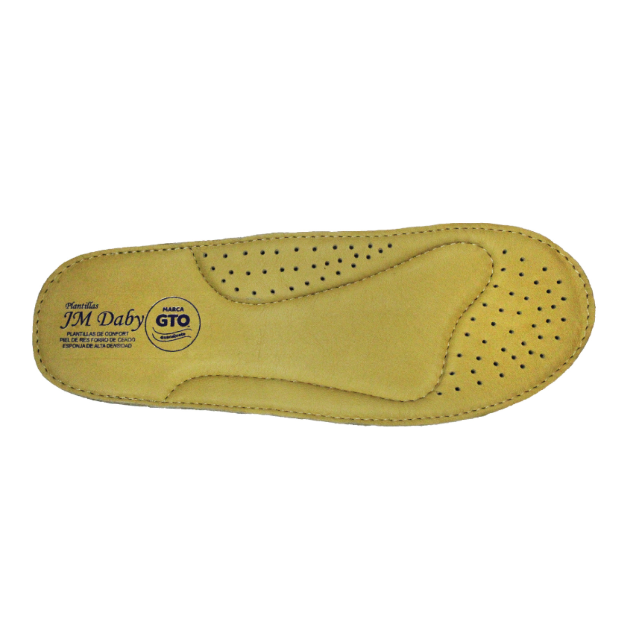 JM Daby Plantillas | Premium Leather Comfort Insoles