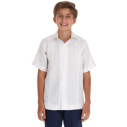 Camasha | Silky MC Shirt From Elite Collection | White