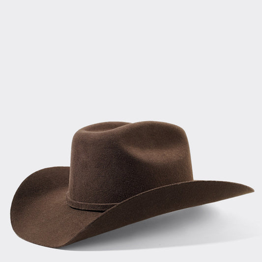 7 Leguas | Men's Chocolate Premium Wool Cowboy Hat