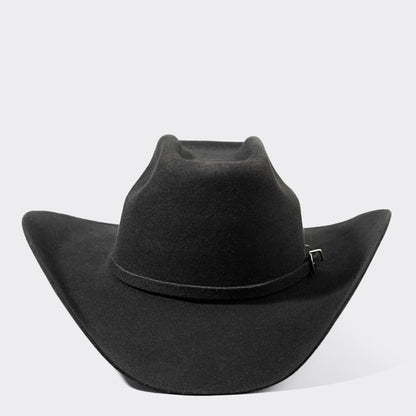 7 Leguas | Men's Premium Sheep Wool Cowboy Hat | Black