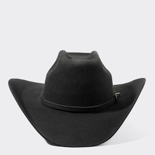 7 Leguas | Men's Premium Sheep Wool Cowboy Hat | Black