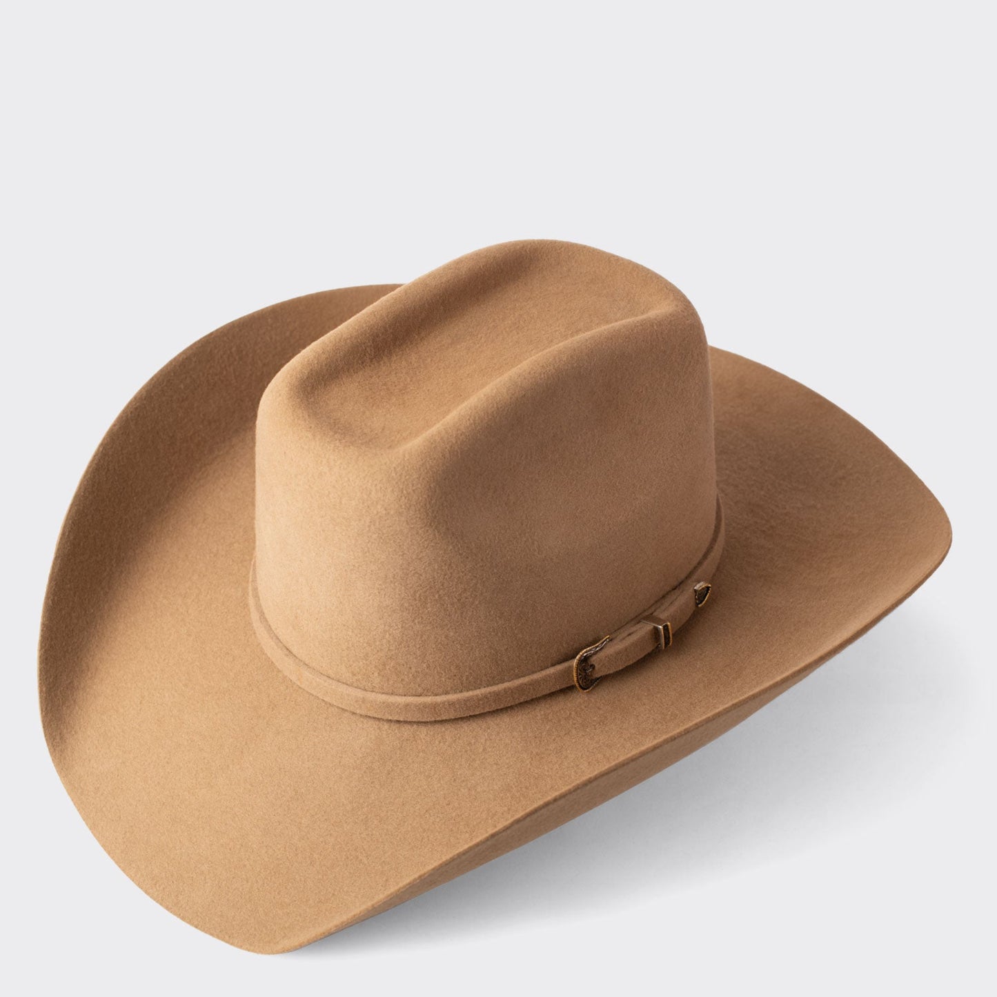 7 Leguas | Men's Camel Premium Wool Cowboy Hat