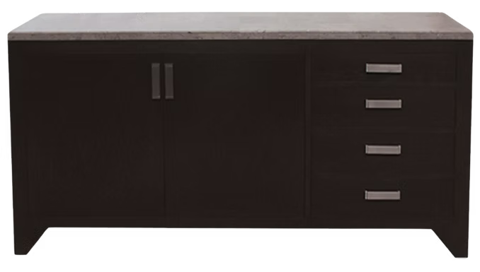 DM Compostela | Toledo Buffet / Sideboard | Walnut Finish