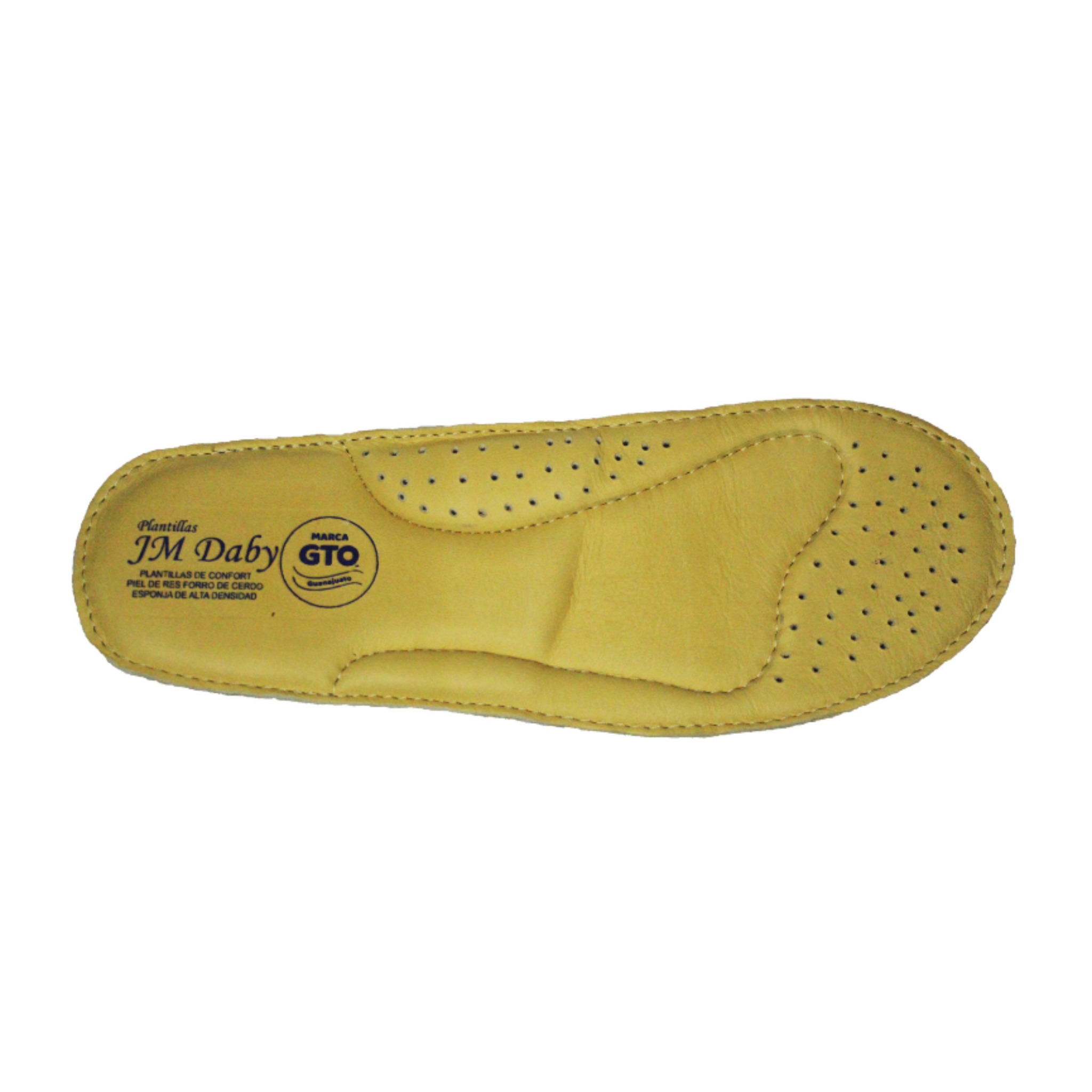 JM Daby Plantillas | Premium Leather Comfort Insoles