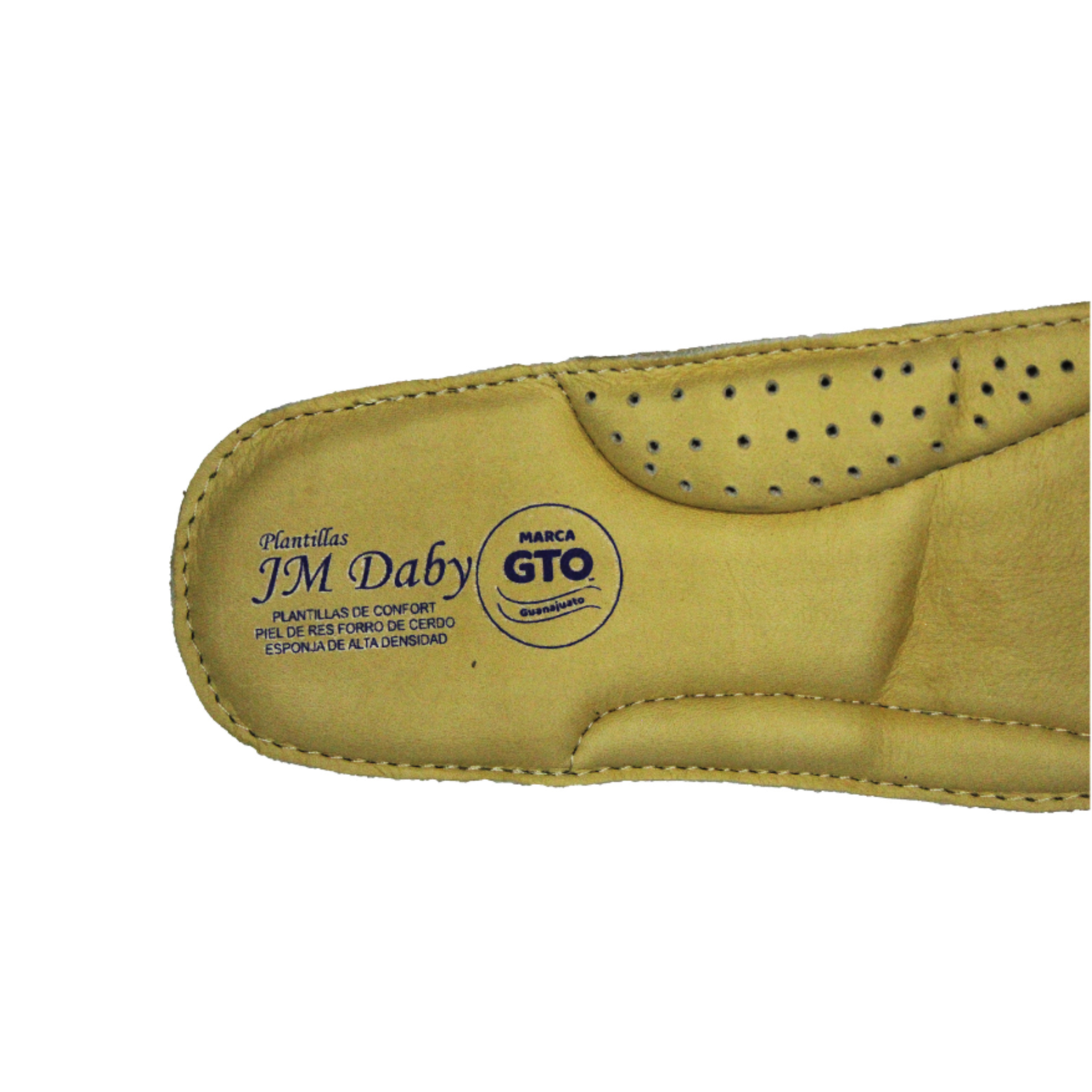 JM Daby Plantillas | Premium Leather Comfort Insoles