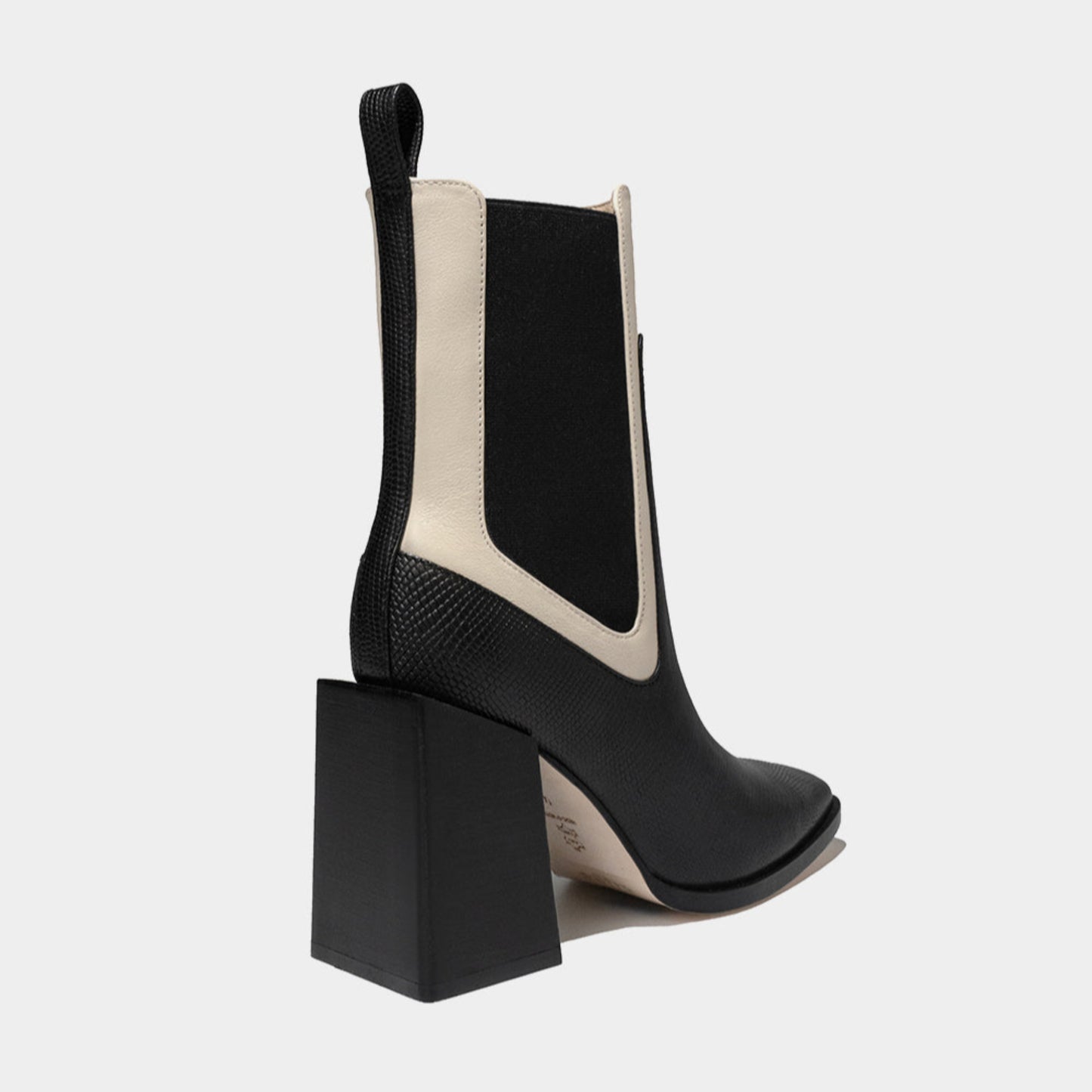 Dante | Adama Black Sand – Premium Leather Ankle Boot
