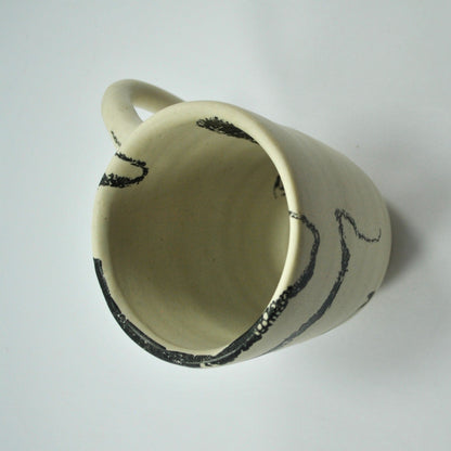 Damar | Octopus Mug | White