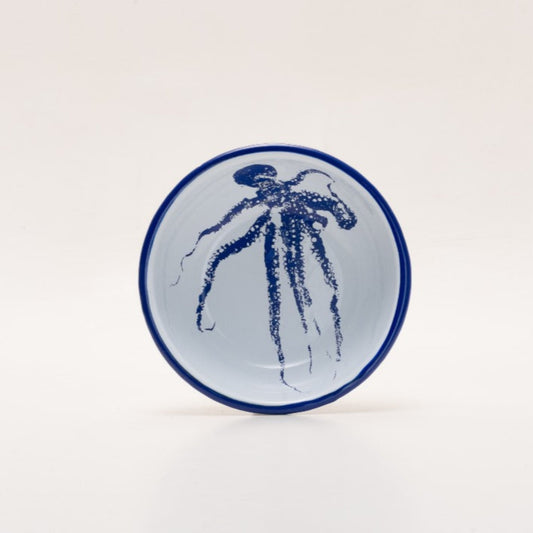 Damar | Enamelware Bowl | Blue Print